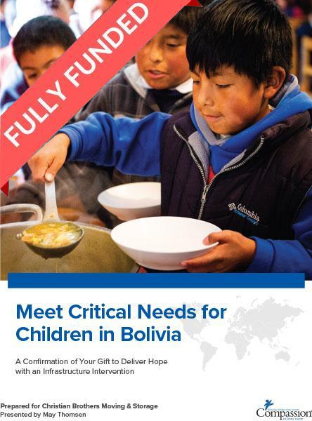
    Fully Funded: Meet Critical Needs for Children in Bolivia